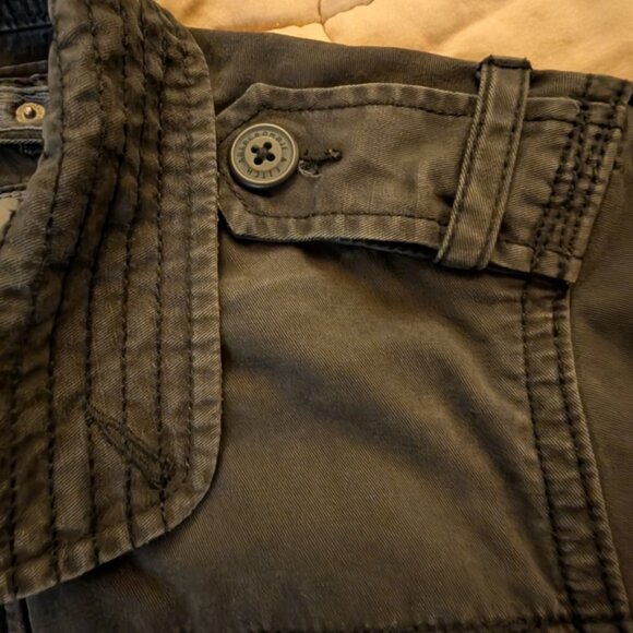 Abercrombie & Fitch Sentinel Jacket Dark Gray Military Jacket S - Picture 7 of 8